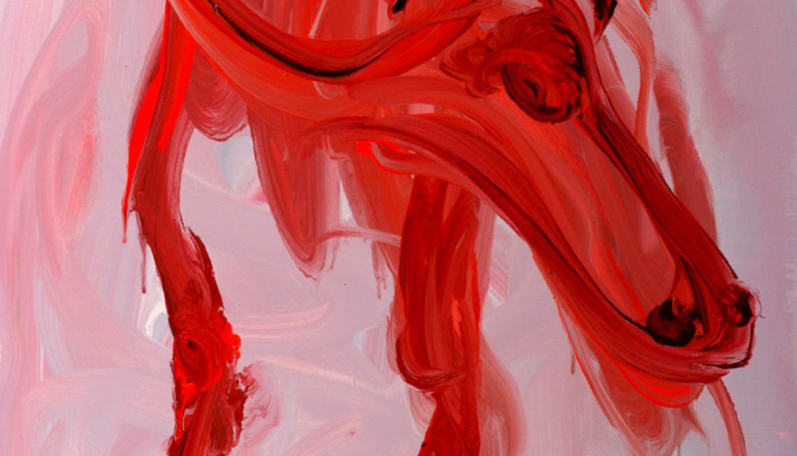 Torsten Schlüter, "Achill", 2004, Öl auf Leinwand, 70x50cm