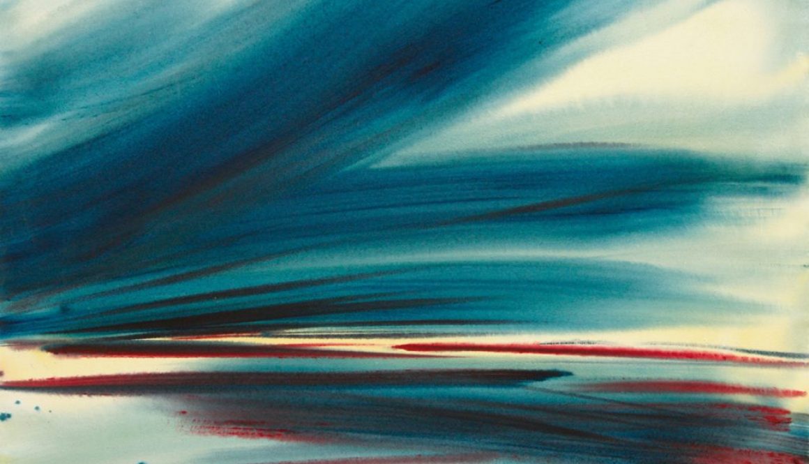 Torsten Schlüter, "Arabeske", 2012, Aquarell, 50x65cm