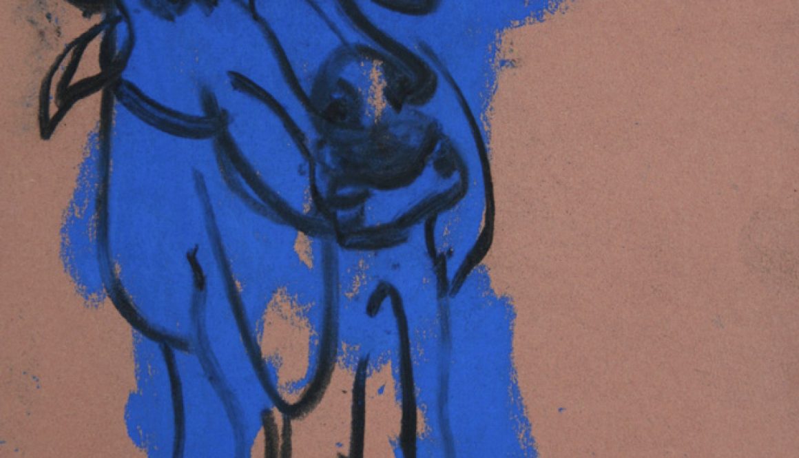 Torsten Schlüter, "Buffalol", 2008, Pastell, 25x17cm