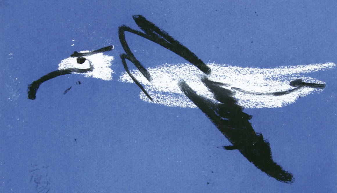 Torsten Schlüter, 2007, "Air Jordan", Kreide, 17,5x25,5cm