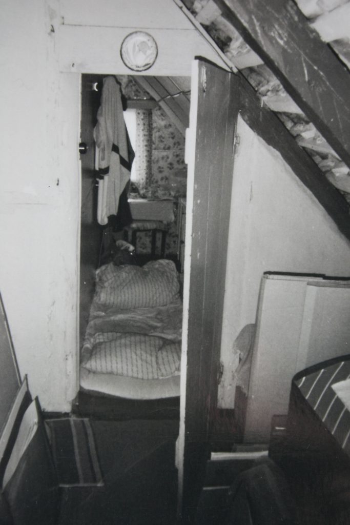 Torsten Schlüters altes Zimmer auf Hiddensee in den Achtzigern