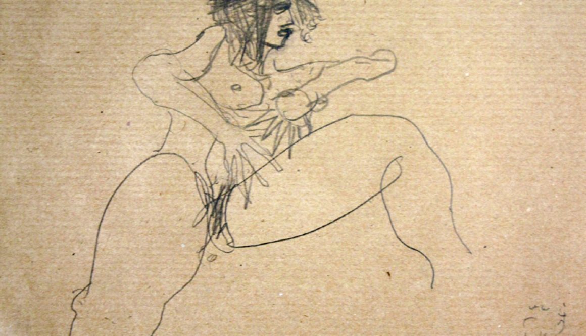 Torsten Schlüter, "Nude", 2014, Bleistift, 17x25cm