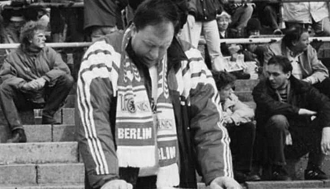 Leiden in der Halbzeitpause im Stadion an der Alten Försterei, 1995