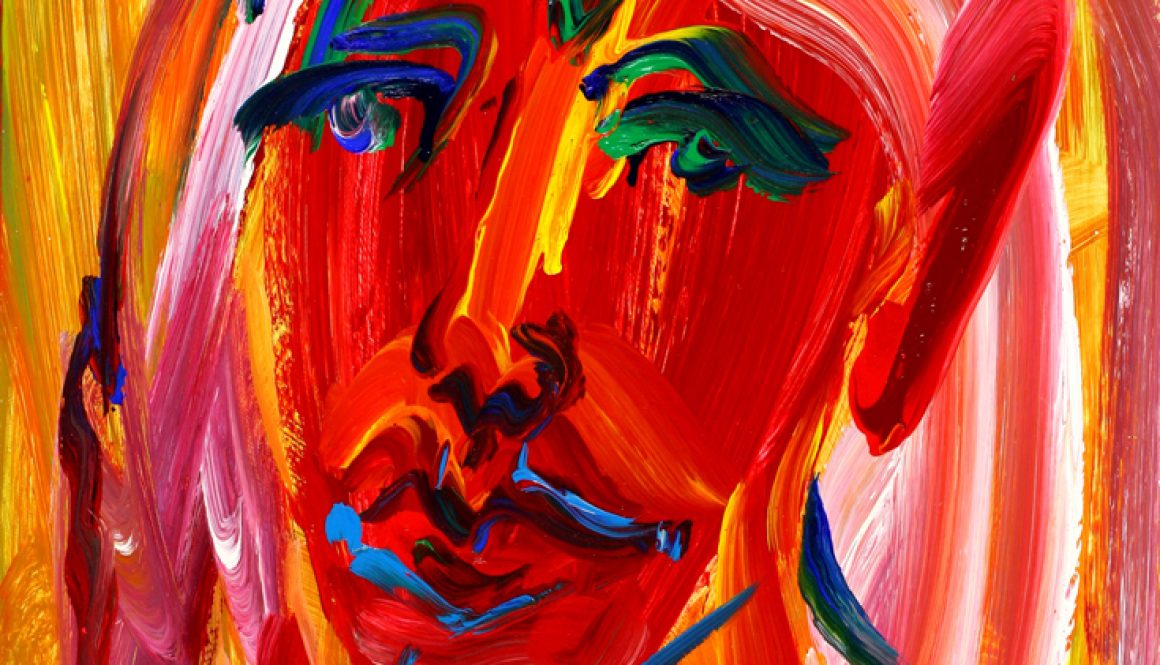 Torsten Schlüter, „Carmina“, 1999, Acryl, 70x50cm