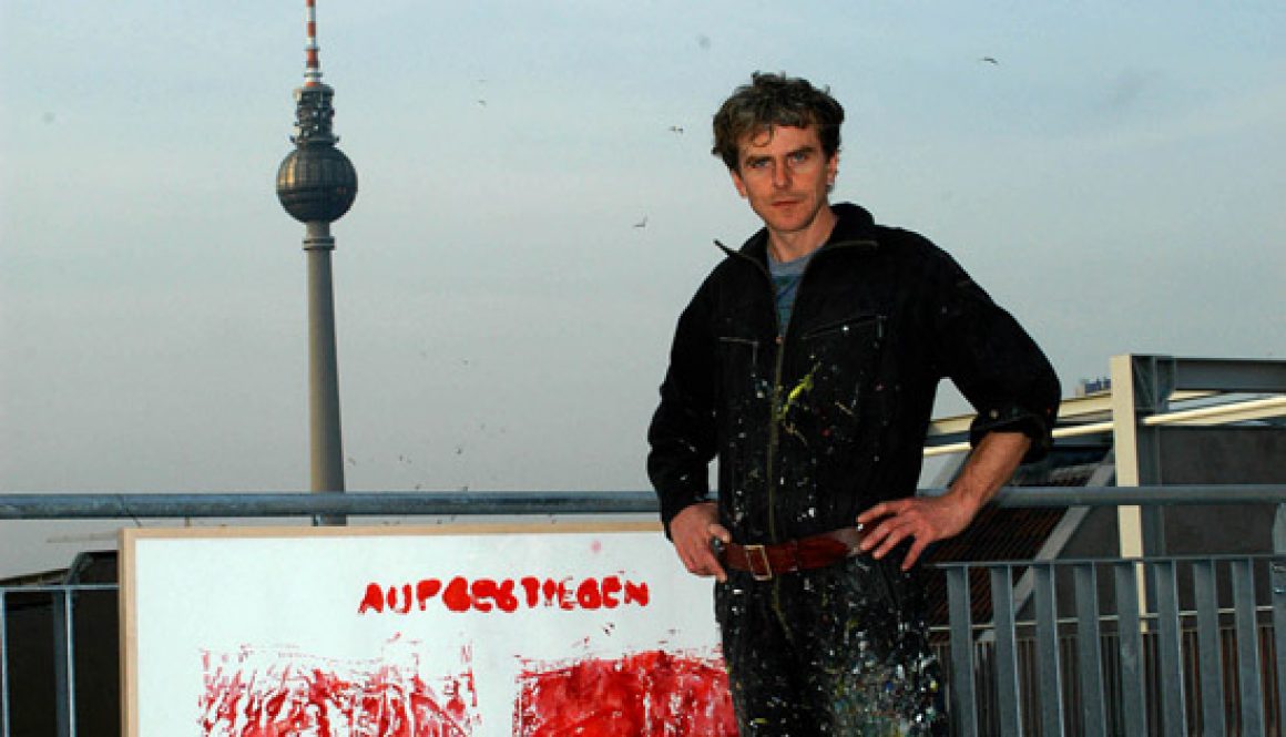 Vor dem Berliner Atelier, 2001