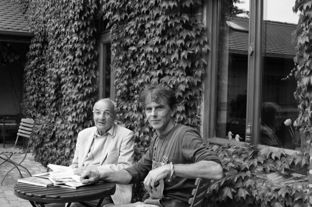 Die Maler Peter Spiro und Torsten Schlüter im Gespräch, Kloster, 2009