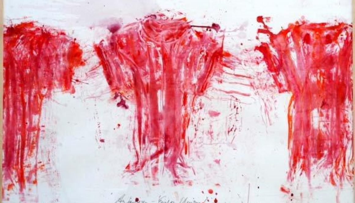 Die Offensive, Acryl auf Karton, 2001, 100x140cm